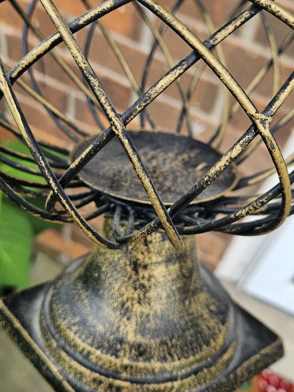 Southern Living at Home French Iron Garden Urn Floor Vintage Planter 14